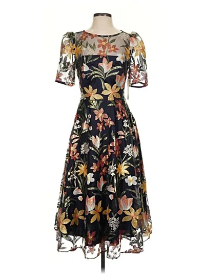 Pre-owned Eliza J Cocktail Dress In Black