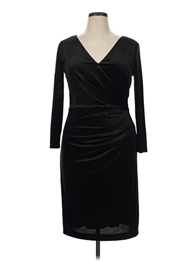 Pre-owned Eliza J Cocktail Dress In Black