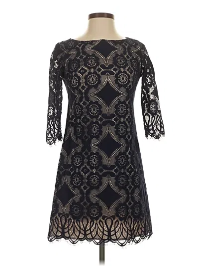 Pre-owned Eliza J Cocktail Dress In Black