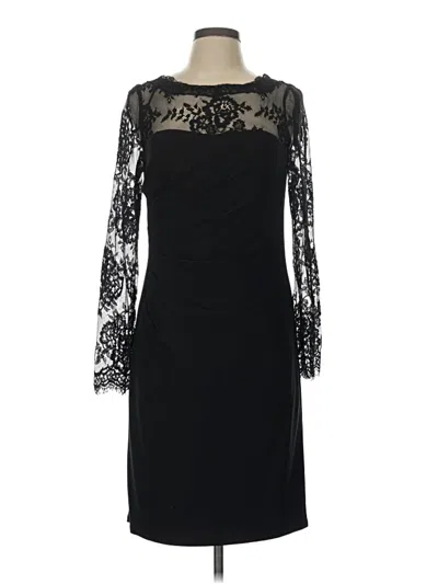 Pre-owned Eliza J Cocktail Dress In Black