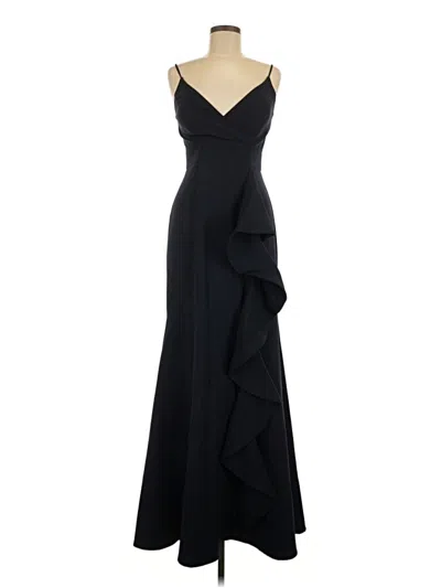 Pre-owned Eliza J Cocktail Dress In Black