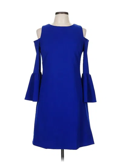 Pre-owned Eliza J Cocktail Dress In Blue