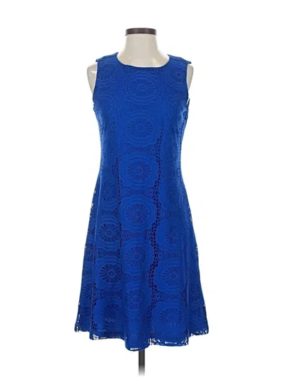 Pre-owned Eliza J Cocktail Dress In Blue
