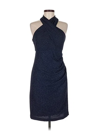 Pre-owned Eliza J Cocktail Dress In Blue