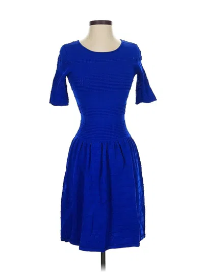 Pre-owned Eliza J Cocktail Dress In Blue