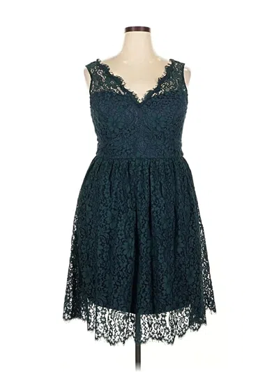 Pre-owned Eliza J Cocktail Dress In Blue
