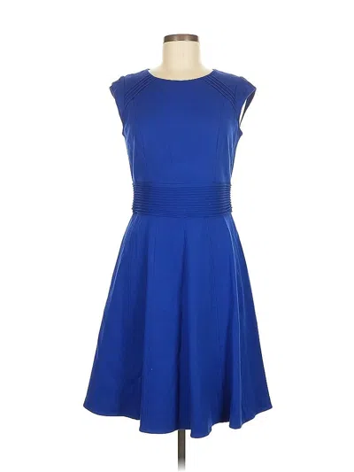 Pre-owned Eliza J Cocktail Dress In Blue