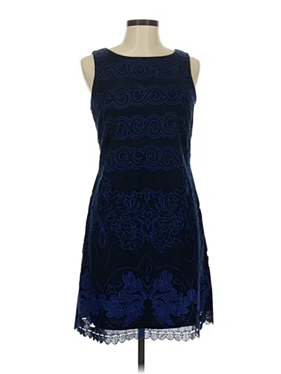 Pre-owned Eliza J Cocktail Dress In Blue