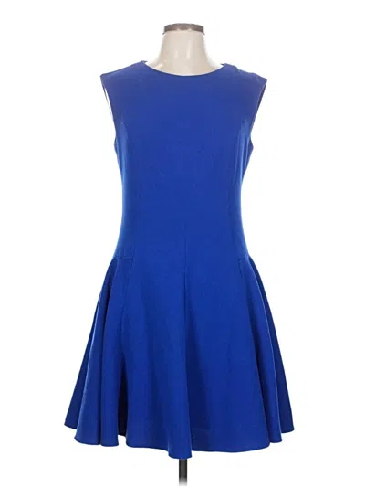Pre-owned Eliza J Cocktail Dress In Blue