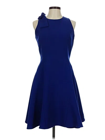 Pre-owned Eliza J Cocktail Dress In Blue