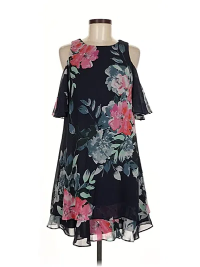 Pre-owned Eliza J Cocktail Dress In Blue