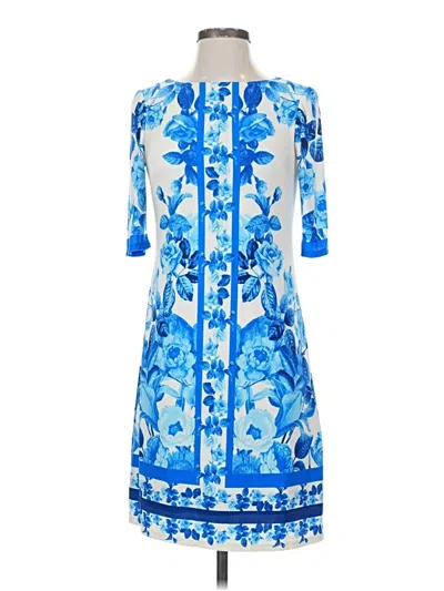 Pre-owned Eliza J Cocktail Dress In Blue