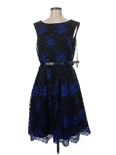 Pre-owned Eliza J Cocktail Dress In Blue