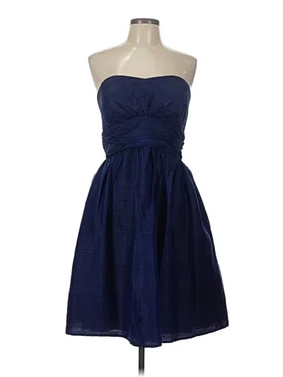 Pre-owned Eliza J Cocktail Dress In Blue
