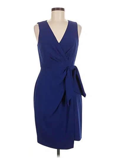 Pre-owned Eliza J Cocktail Dress In Blue