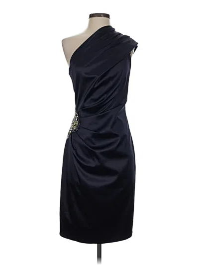 Pre-owned Eliza J Cocktail Dress In Blue