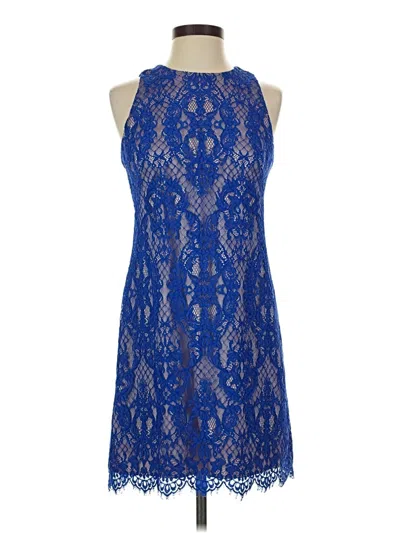 Pre-owned Eliza J Cocktail Dress In Blue