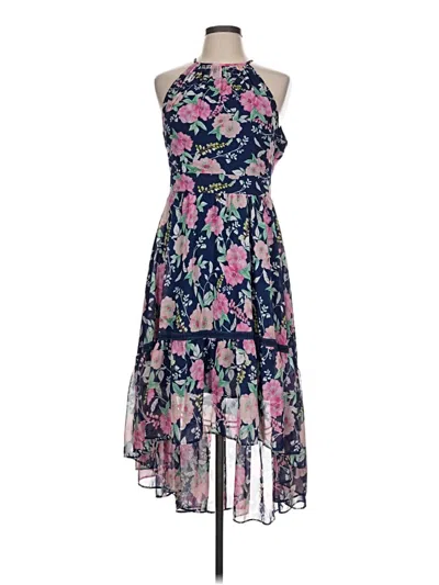 Pre-owned Eliza J Cocktail Dress In Blue