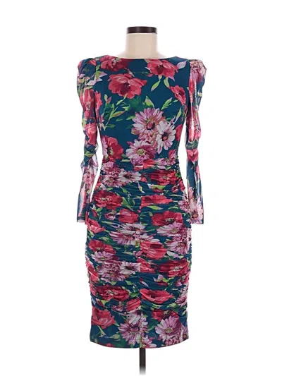 Pre-owned Eliza J Cocktail Dress In Blue