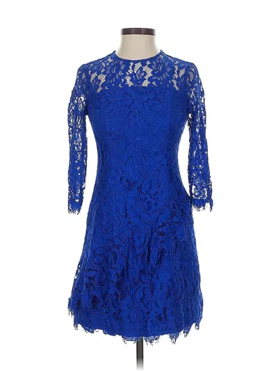 Pre-owned Eliza J Cocktail Dress In Blue