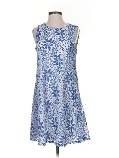 Pre-owned Eliza J Cocktail Dress In Blue