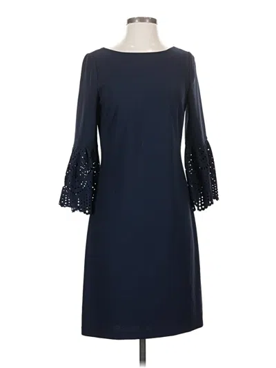 Pre-owned Eliza J Cocktail Dress In Blue