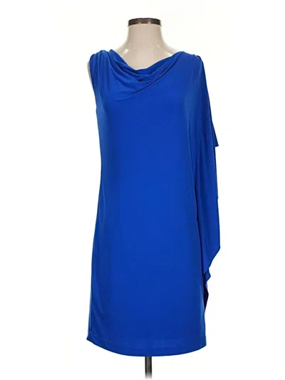 Pre-owned Eliza J Cocktail Dress In Blue