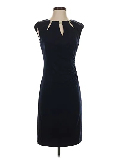 Pre-owned Eliza J Cocktail Dress In Blue