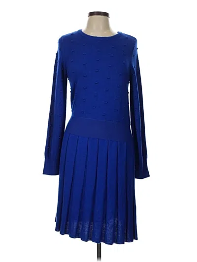 Pre-owned Eliza J Cocktail Dress In Blue