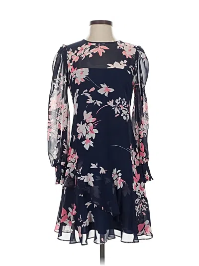 Pre-owned Eliza J Cocktail Dress In Blue