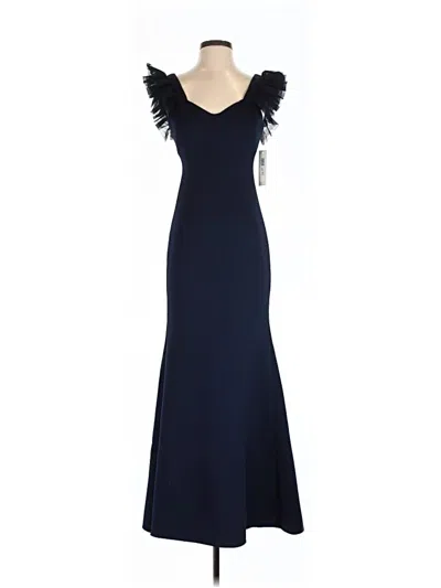 Pre-owned Eliza J Cocktail Dress In Blue