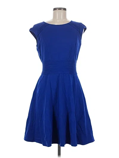 Pre-owned Eliza J Cocktail Dress In Blue