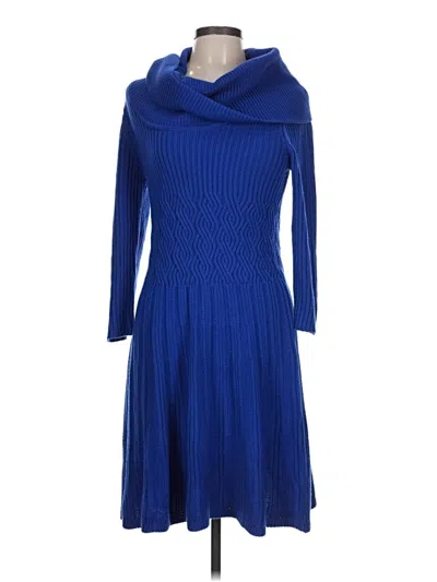 Pre-owned Eliza J Cocktail Dress In Blue