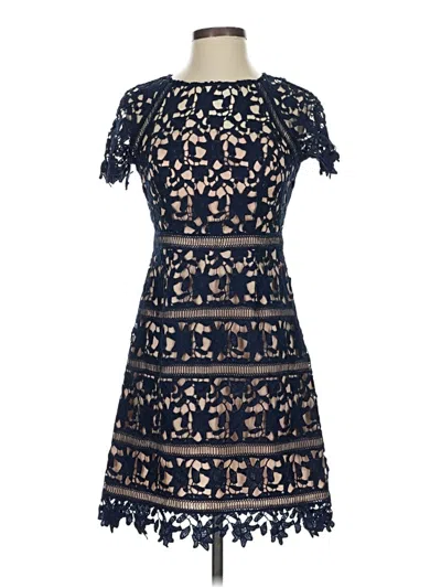 Pre-owned Eliza J Cocktail Dress In Blue