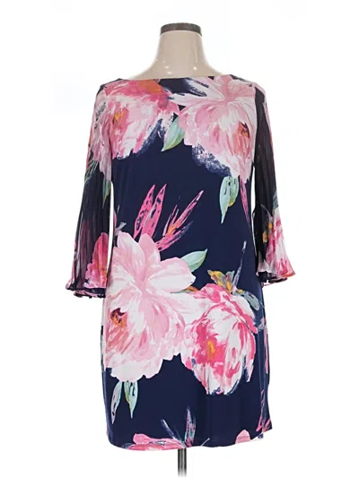 Pre-owned Eliza J Cocktail Dress In Blue
