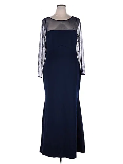 Pre-owned Eliza J Cocktail Dress In Blue