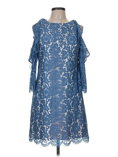 Pre-owned Eliza J Cocktail Dress In Blue