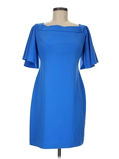 Pre-owned Eliza J Cocktail Dress In Blue
