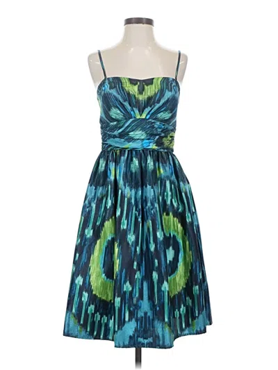 Pre-owned Eliza J Cocktail Dress In Blue