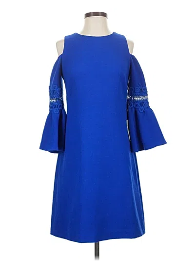 Pre-owned Eliza J Cocktail Dress In Blue