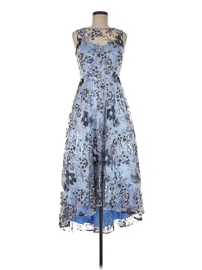 Pre-owned Eliza J Cocktail Dress In Blue