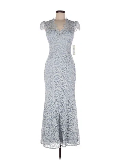 Pre-owned Eliza J Cocktail Dress In Blue