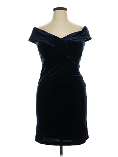 Pre-owned Eliza J Cocktail Dress In Blue