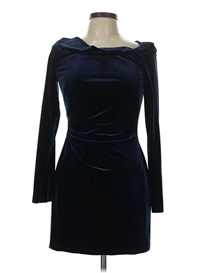 Pre-owned Eliza J Cocktail Dress In Blue