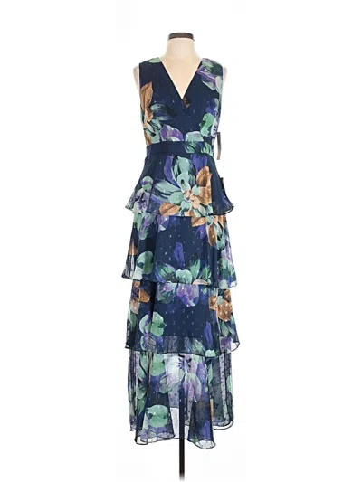 Pre-owned Eliza J Cocktail Dress In Blue