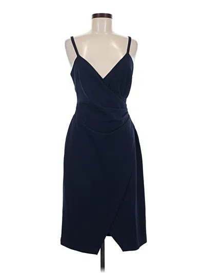 Pre-owned Eliza J Cocktail Dress In Blue