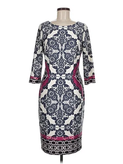 Pre-owned Eliza J Cocktail Dress In Blue