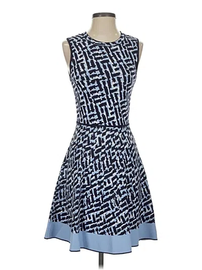 Pre-owned Eliza J Cocktail Dress In Blue
