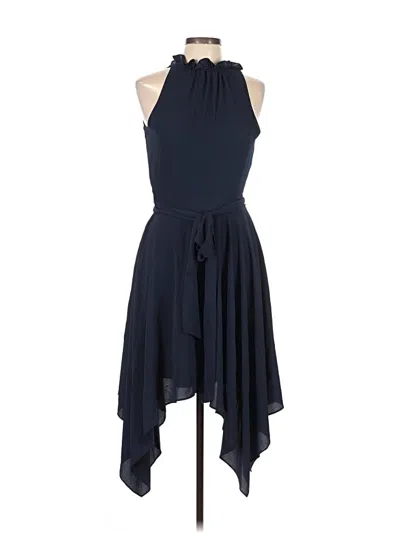 Pre-owned Eliza J Cocktail Dress In Blue