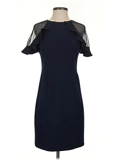 Pre-owned Eliza J Cocktail Dress In Blue